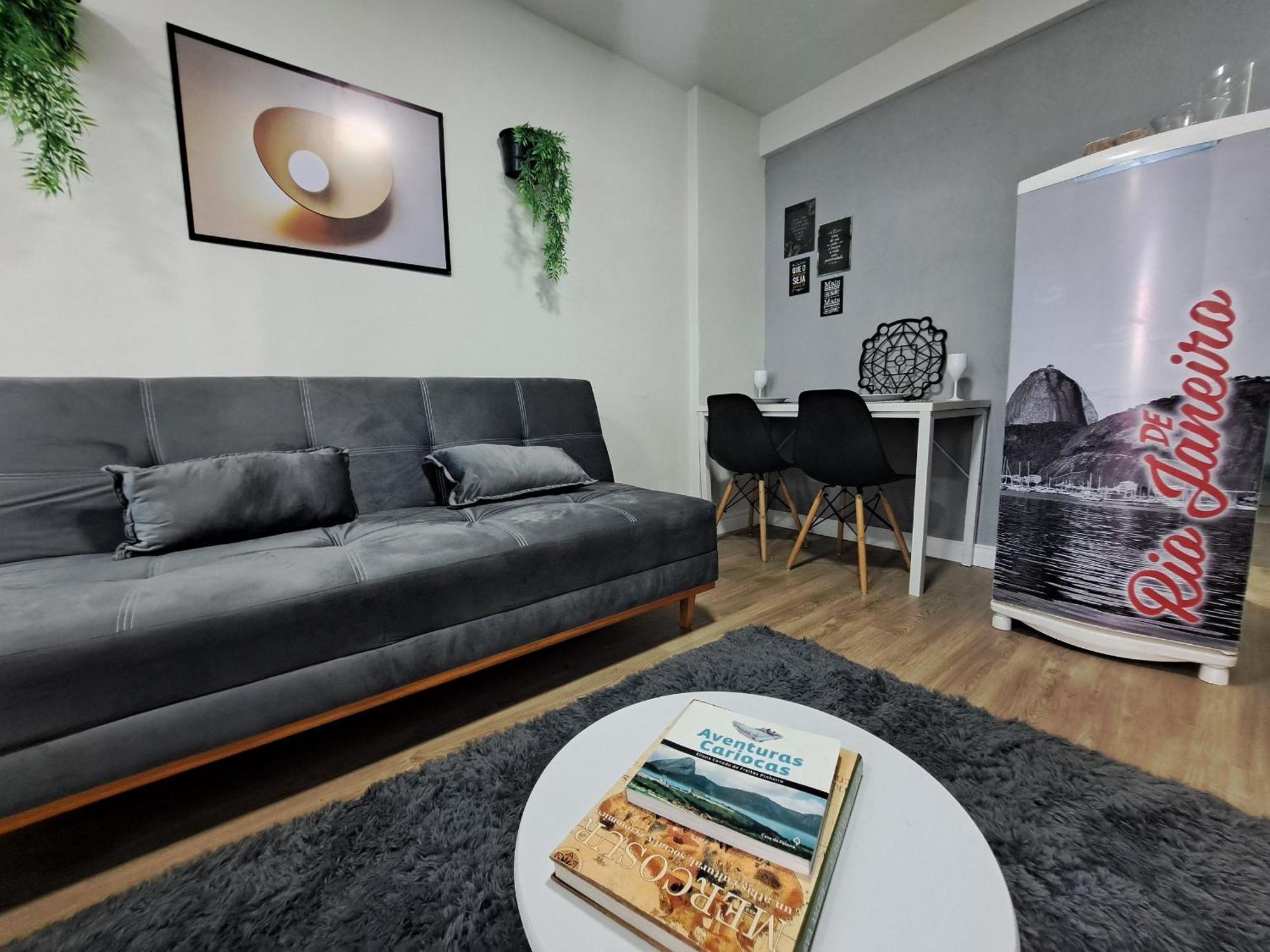 Lindo Flat Largo Da Carioca Vlt Centro Rio Metro Na Porta - A Pe Da Lapa 里约热内卢